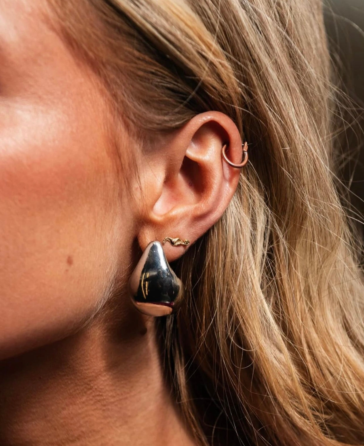 PCKVALI Earrings - Silver Colour